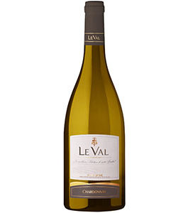 Вино Le Val Chardonnay белое сухое 0,75 л